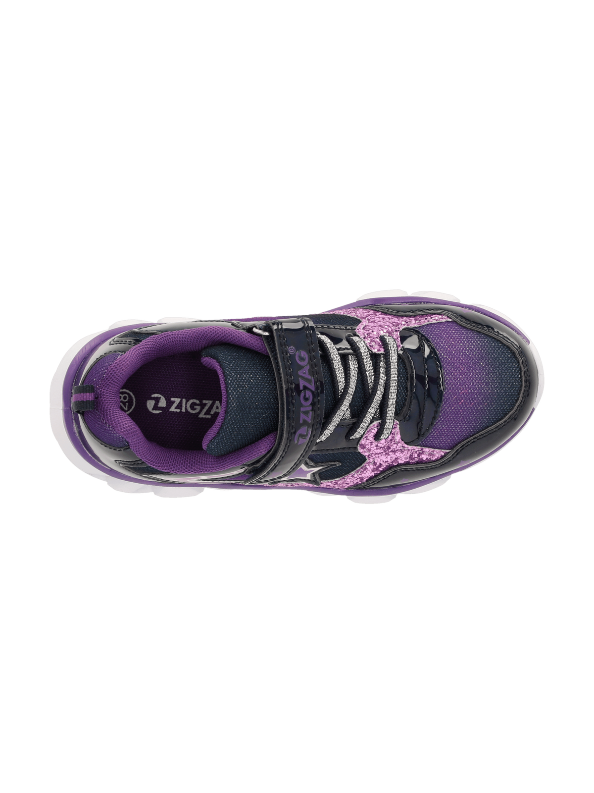ZIGZAG SASERTA KIDS SHOE W/LIGHTS