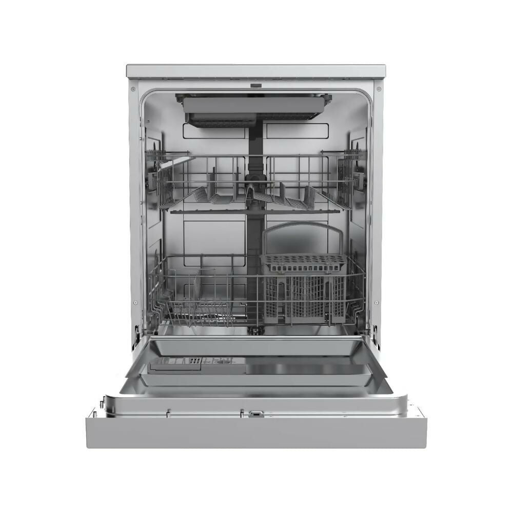 Midea 14 Place Freestanding Dishwasher - Silver, WQP14-5201C(S)-GCC