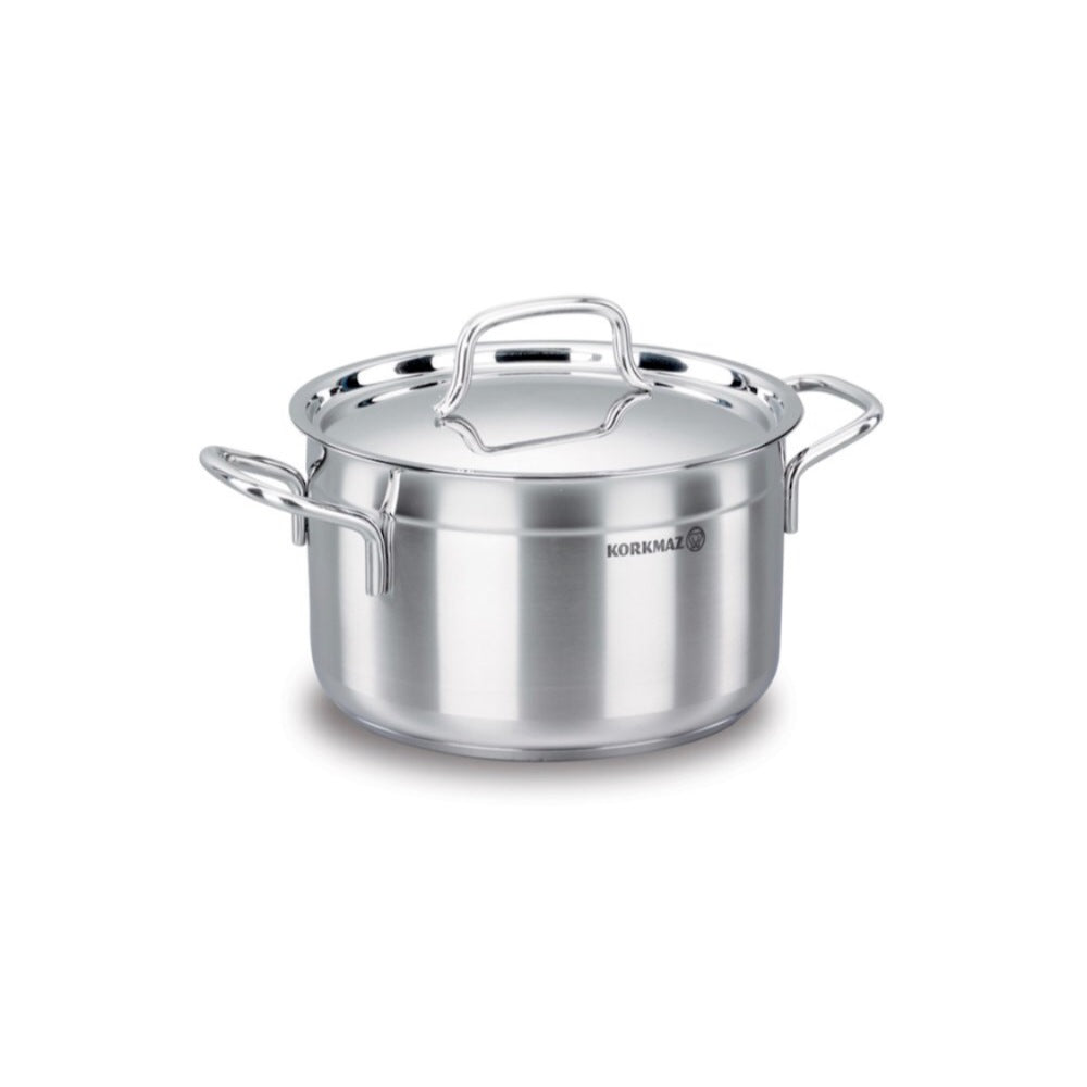 Korkmaz, Casserole 28X14 Cm Stainless Steel 8.5L