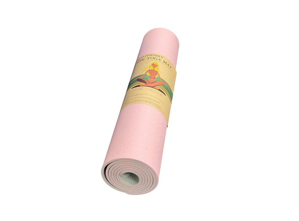 Yoga Mat TPE Pink 6mm