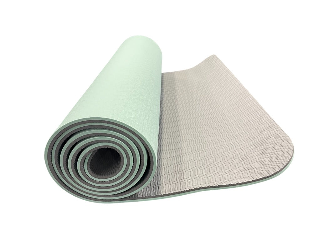 Yoga Mat TPE Pastel Green 6mm