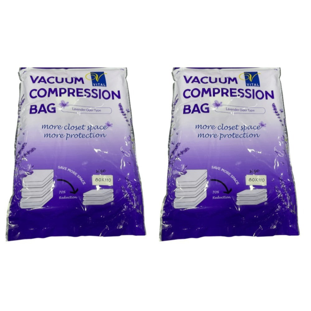 Vital, Buy 1 Vital Vacuum Compression Storage Bag 80 x 110cm Get 1 Free