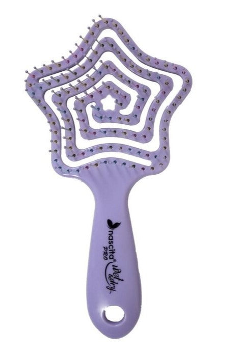 Nascita, Star-Shaped Vent Hair Brush 9cm