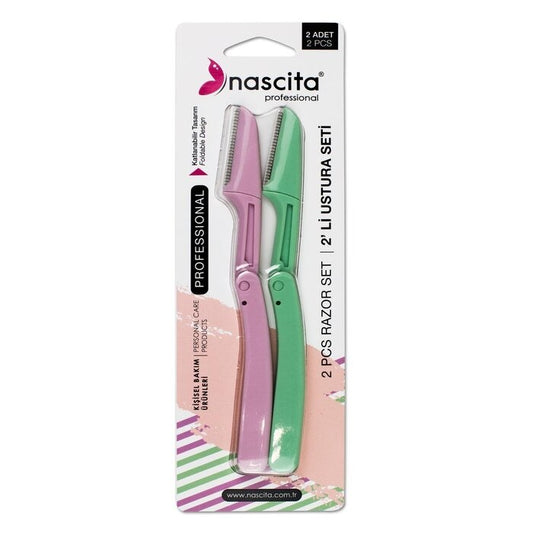 Nascita, Retractable Razor Set Pack of 2