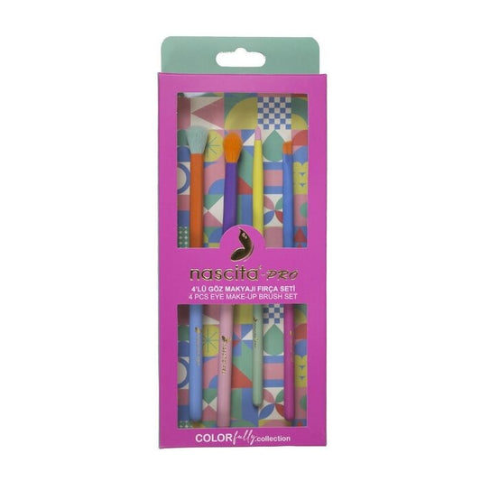 Nascita, 4-Piece Eye Makeup Brush Set