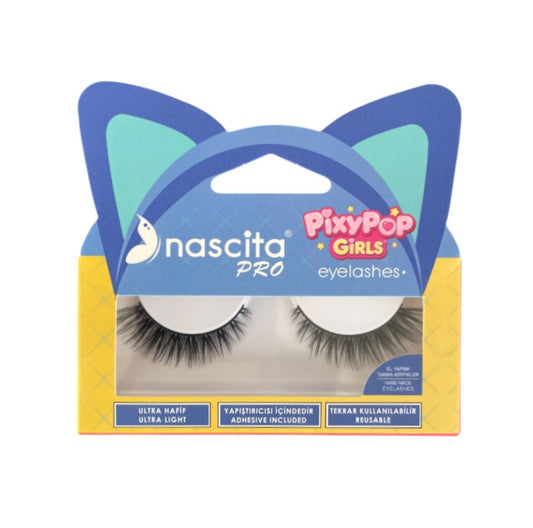 Nascita, Pixy Pop Girls Coco False Eyelashes With Glue 159