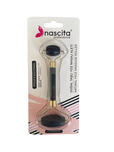 Nascita, Natural Stone Face Massage Roller, Available in Different Colors