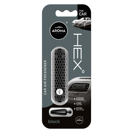 Aroma, Black Hex Car Air Freshener