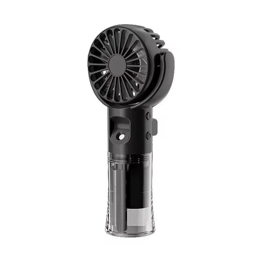 Rechargeable Handheld Water Spray Fan With Neck Strap, Available in Different Colors