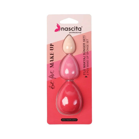 Nascita, 3-Piece Makeup Sponge Set