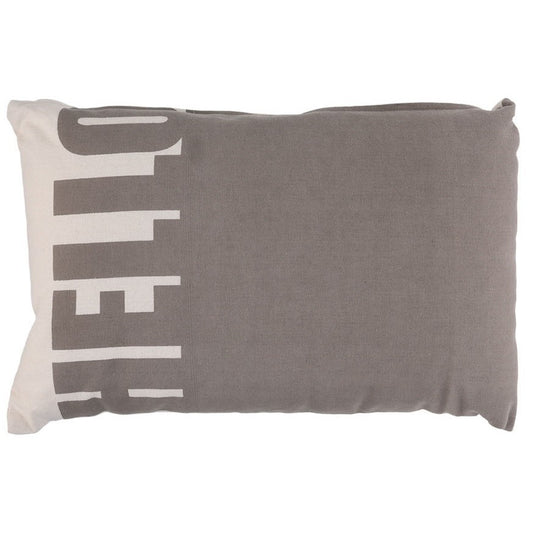 Cotton Filled Cushion 35X55 Cm Hello