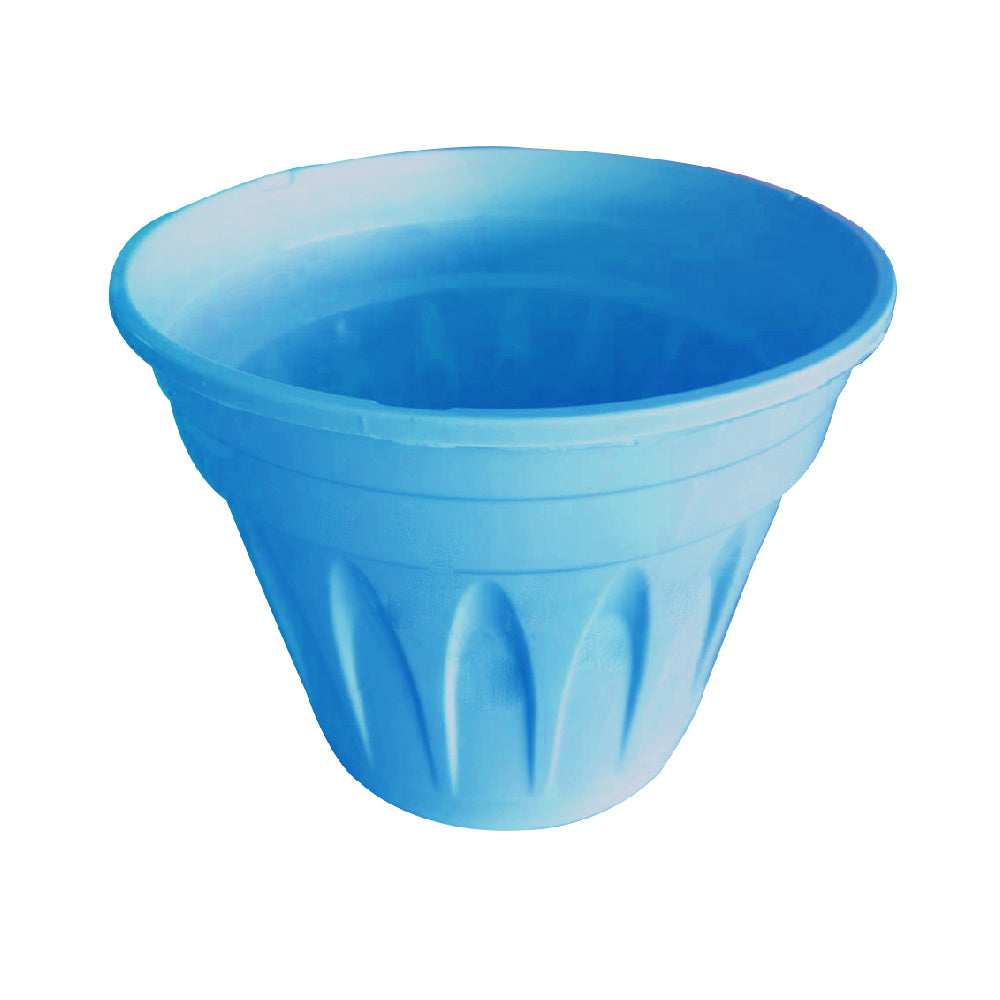 Serinova, Aqua Blue Flower Pot