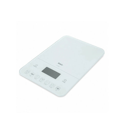 Fakir Molly White Food Scale 10kg , LED Screen One-Touch, Calorie Calculation - 7 Different Nutrition Values, FKR-41002096