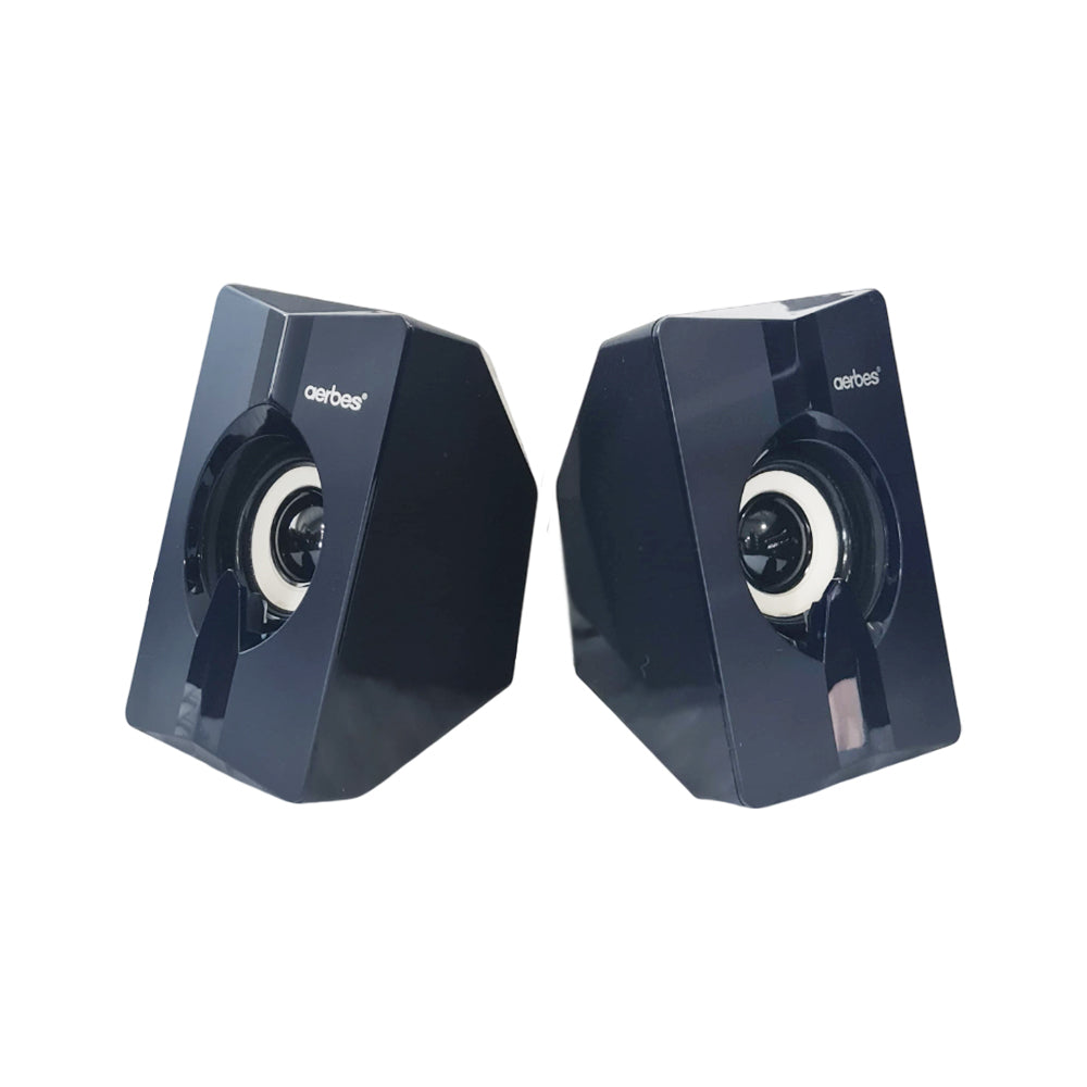 Aerbes Luminious USB Computer Speaker PO-6278ABD377, AB-D377