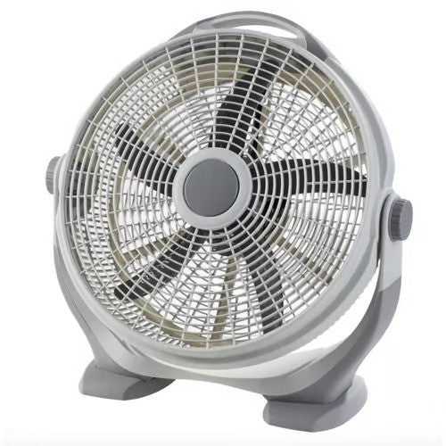 Natural, Box Fan 20' 3 Speed Super Motor Power 60W