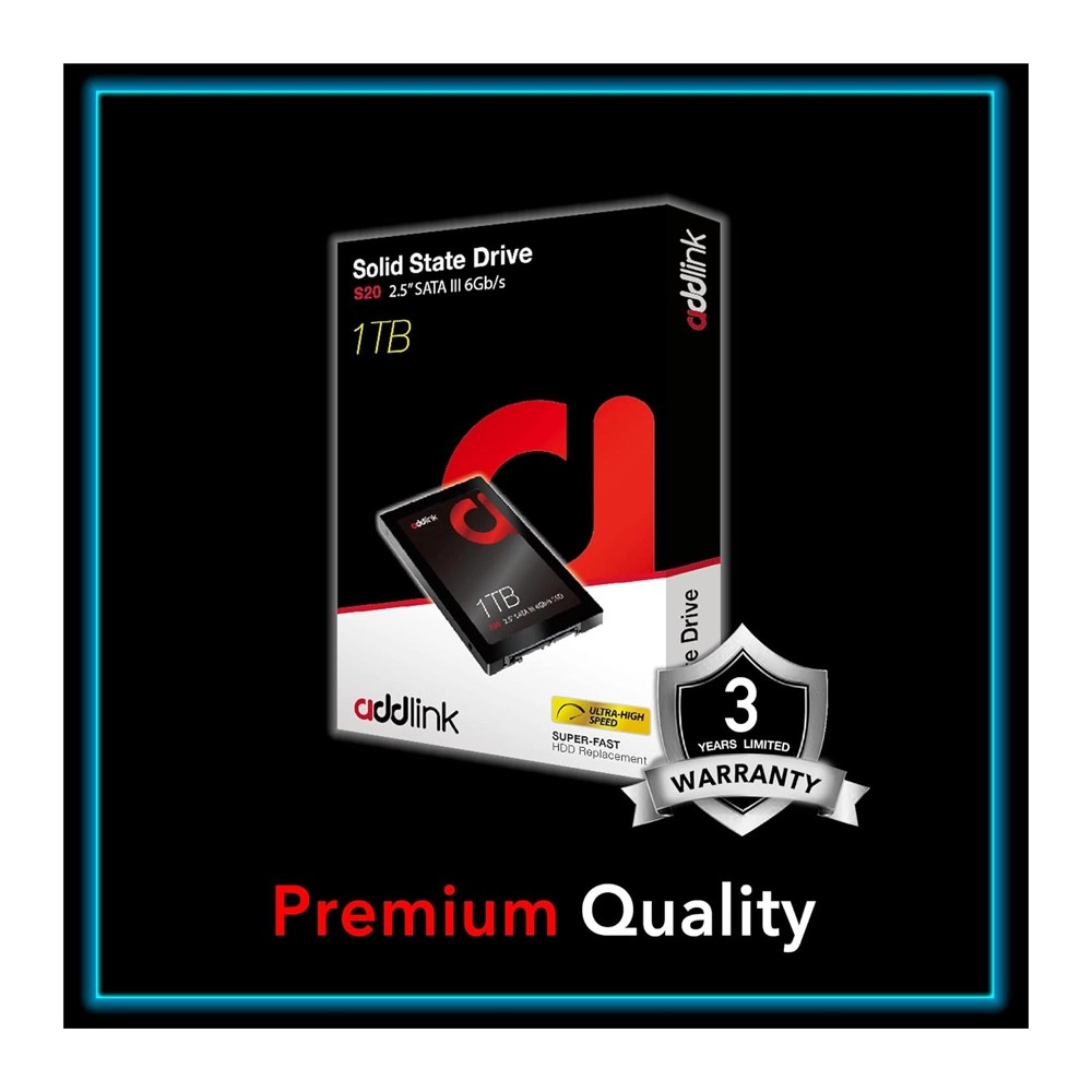 AddLink, S20 1Tb 2.5 Sata Ssd