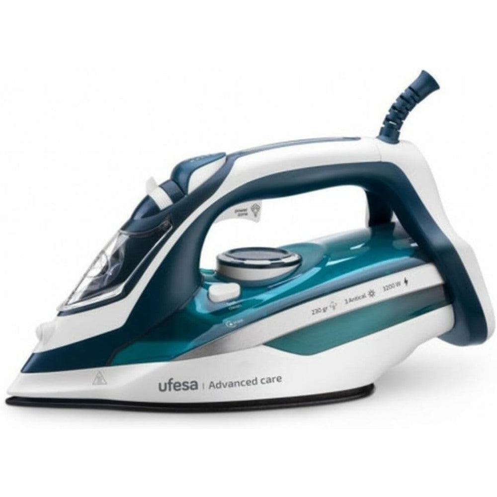 Ufesa, Advance Care Steam Iron, 3200 W, Variable Steam Dosage, 3-In-1 Anti-Scale System