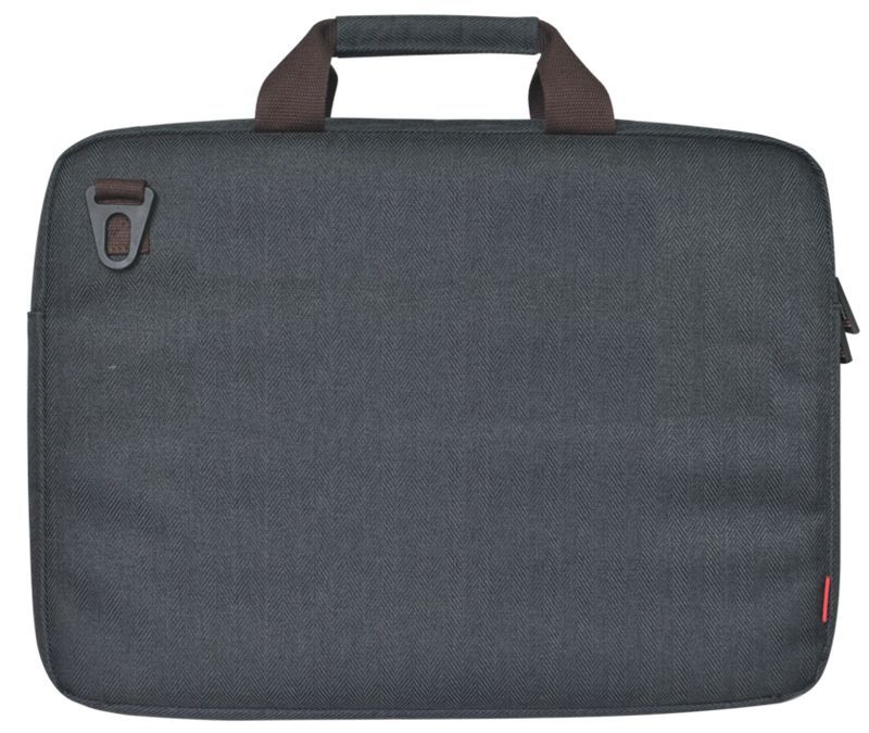 Promate, Contemporary Design Messenger Bag for Laptops Up to 16, Black