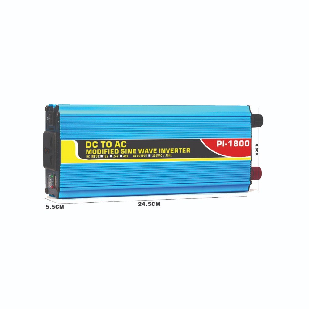 Conqueror, 1800 Watt Power Inverter DC 12 To AC 220V - PI1800.
