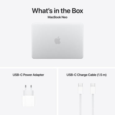 Apple, MacBook Neo 13 Inch A18 Pro, 8GB, 256GB (MHFA4), Apple, D133, Available in Different Colors
