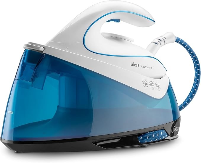 Ufesa, Aqua Steam Steam Station, 2400W, Pump Pressure: 6 Bar, Steam Shot Max 320G