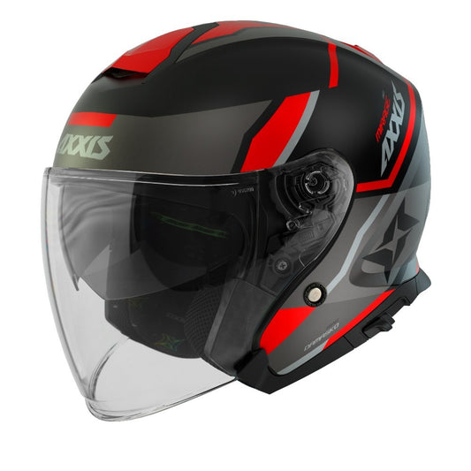 Axxis, Helmet Mirage Solid Matt Black, Available in Different Sizes