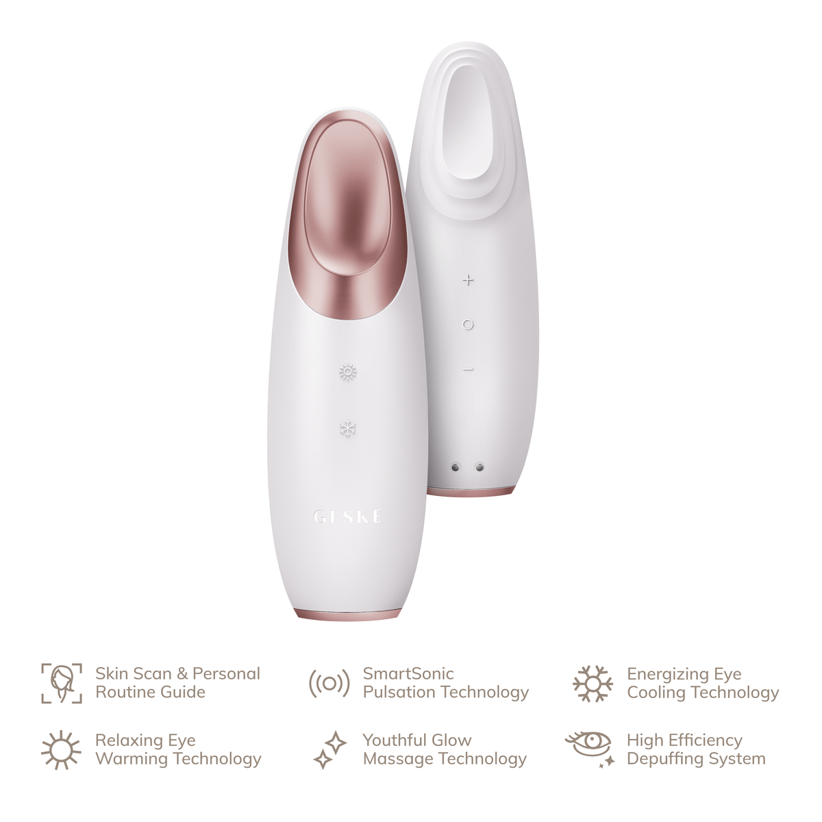 Geske, Warm & Cool Eye Energizer | 6 in 1, Available in Different Colors