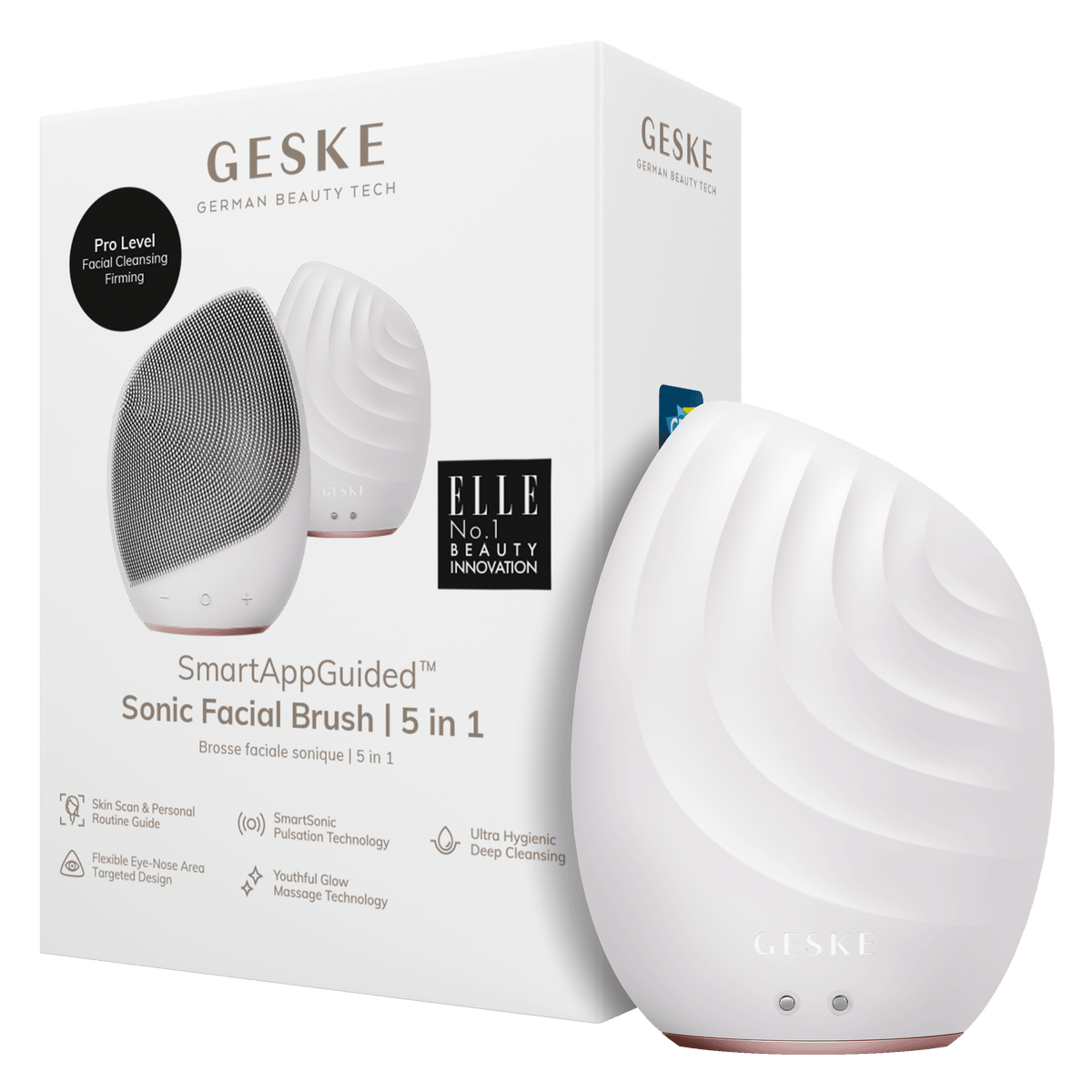 Geske, Sonic Facial Brush I 5 in 1, Available in Different Colors