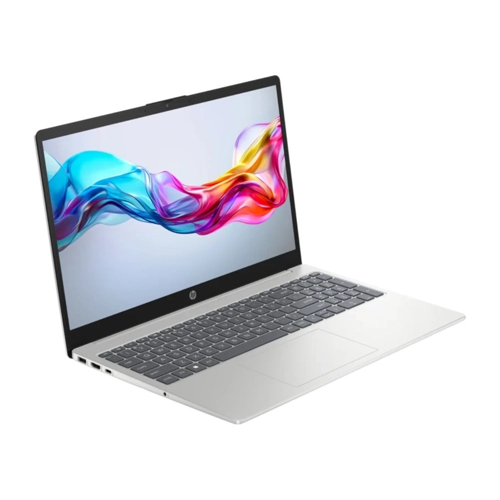 HP, 15-Fd0146Ne, Intel Core I7-1355U, 512Gb Ssd, 8Gb Ddr4, 15.6 Inch, 1920X1080, Intel Iris Xe Graphics, No Os, Silver, 1 Year Warranty