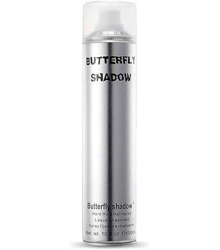 Butterfly, Shadow Hard Hold Hairspray 600Ml Paraben Free