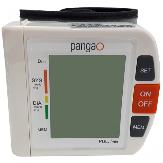 Pangao, Wrist Blood Pressure Monitor with Adjustable Cuff - B151