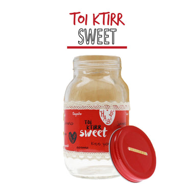 Smile Yalla, Valentine's Day, Jar Coin Bank, Toi Ktirr Sweet