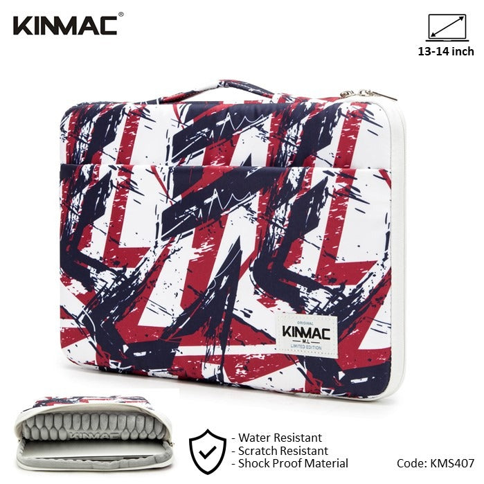 Kinmac, Vertical Design Sleeve Kms401, Full Protection & Water-Resistant, Available in Different Colors