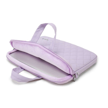 Kinmac, Business Laptop Bag Kmc432 Purple Embroidery, High Quality, Soft Interior Lining & Water-Resistant, Available in Different Sizes
