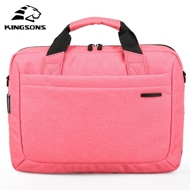 Kingsons, Simple Design Bag Ks3069W Pink, 14 Inch Water-Resistant, Light Weight