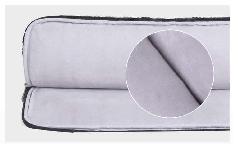 Canvasartisan Slim Laptop Sleeve L2-01 (15 Inch) Light Gray, Water-Resistant