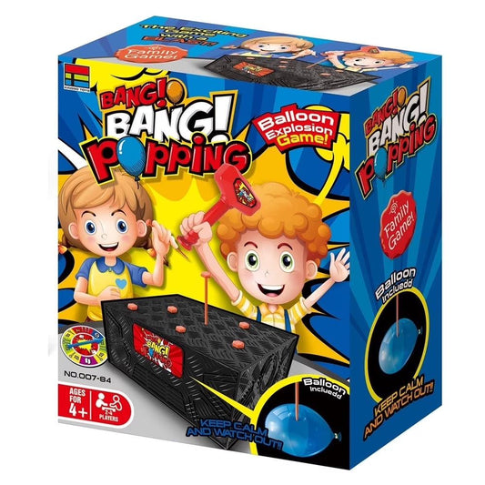 BUNIQ Balloon Blasting Game, New Whack A Balloon Game, Balloon Popping Game Set, Balloon Board Game, Funny Blasts Box Game For Class Activities, Birthday Parties, Holiday Parties, Bang-4686