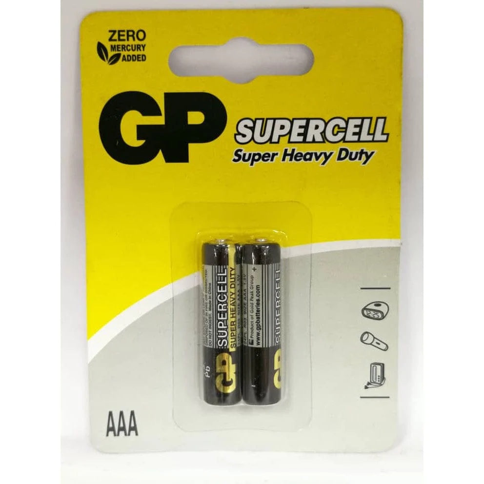 Gp, Alkaline Battery Aaa Pack Of 2 R03