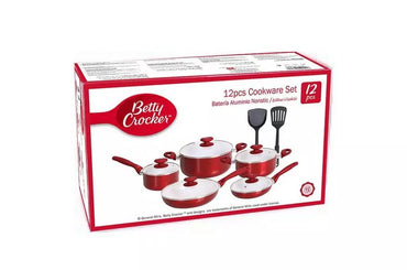 Betty Crocker, Teflon Set Of 12 Pcs
