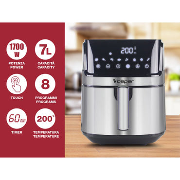 Beper Digital Air Fryer, 7L, 1700W, BEP-P101FRI070