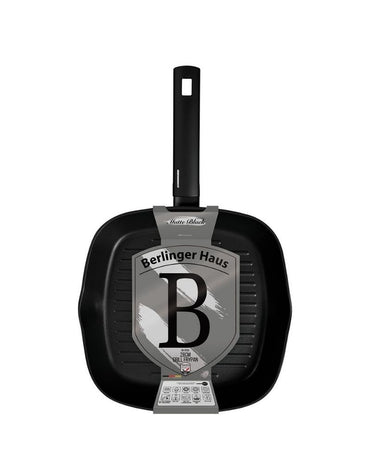 Berlinger Haus, Matte Black 28Cm Grill Pan B/6