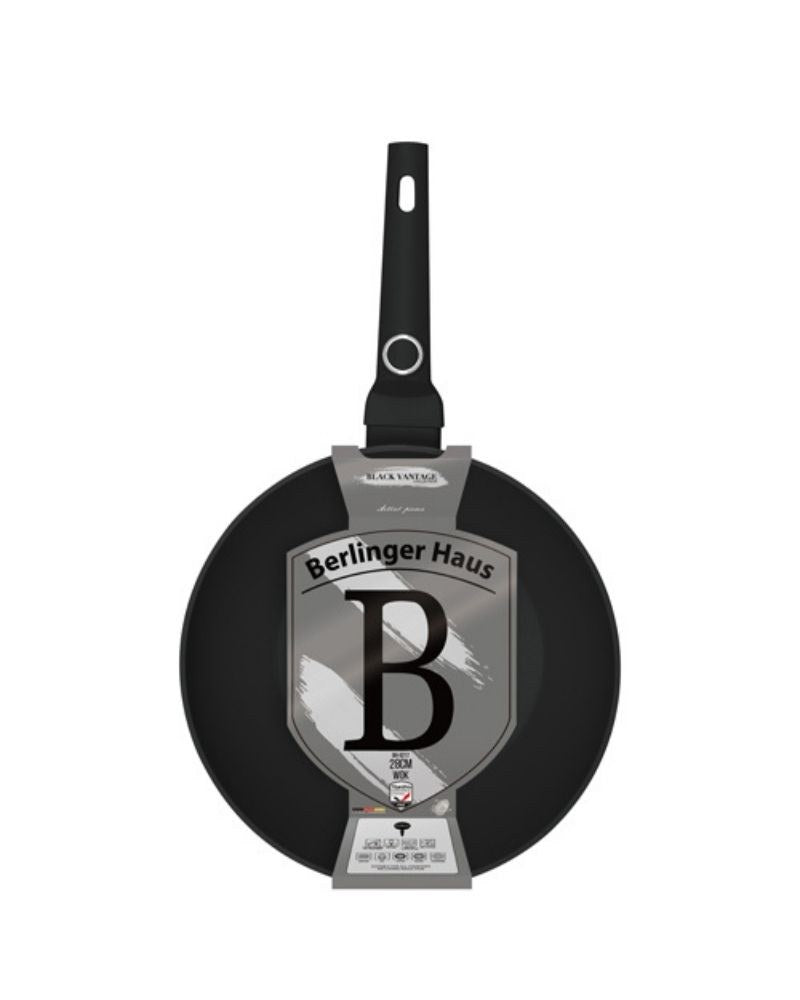 Berlinger Haus, Black Vantage 28Cm Wok B/6