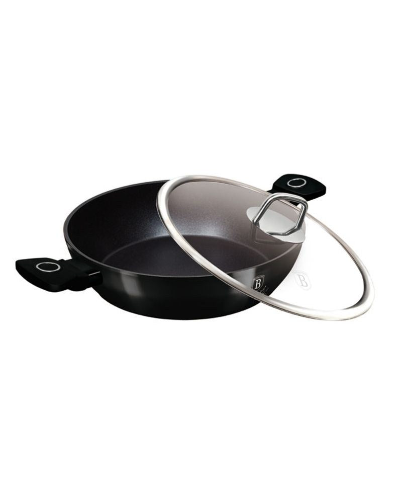 Berlinger Haus, Black Vantage 30Cm Shallow Pot With Lid B/6