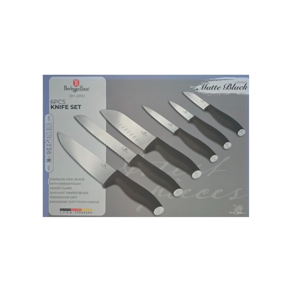 Berlinger Haus, 6 Pcs Knife Set, BH/2950