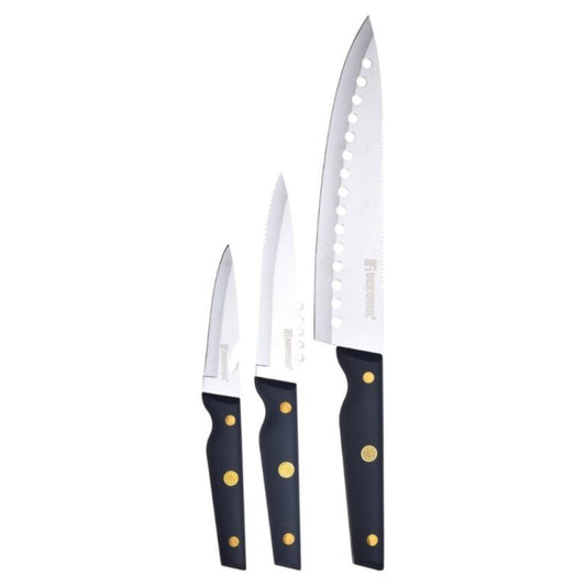 BERGNER Set 3Pcs Knife SS Pro Reeco BG, BG-41026-DBL