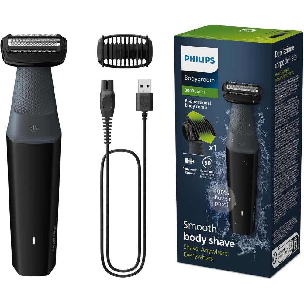 Philips, Series 3000 Showerproof Body Trimmer