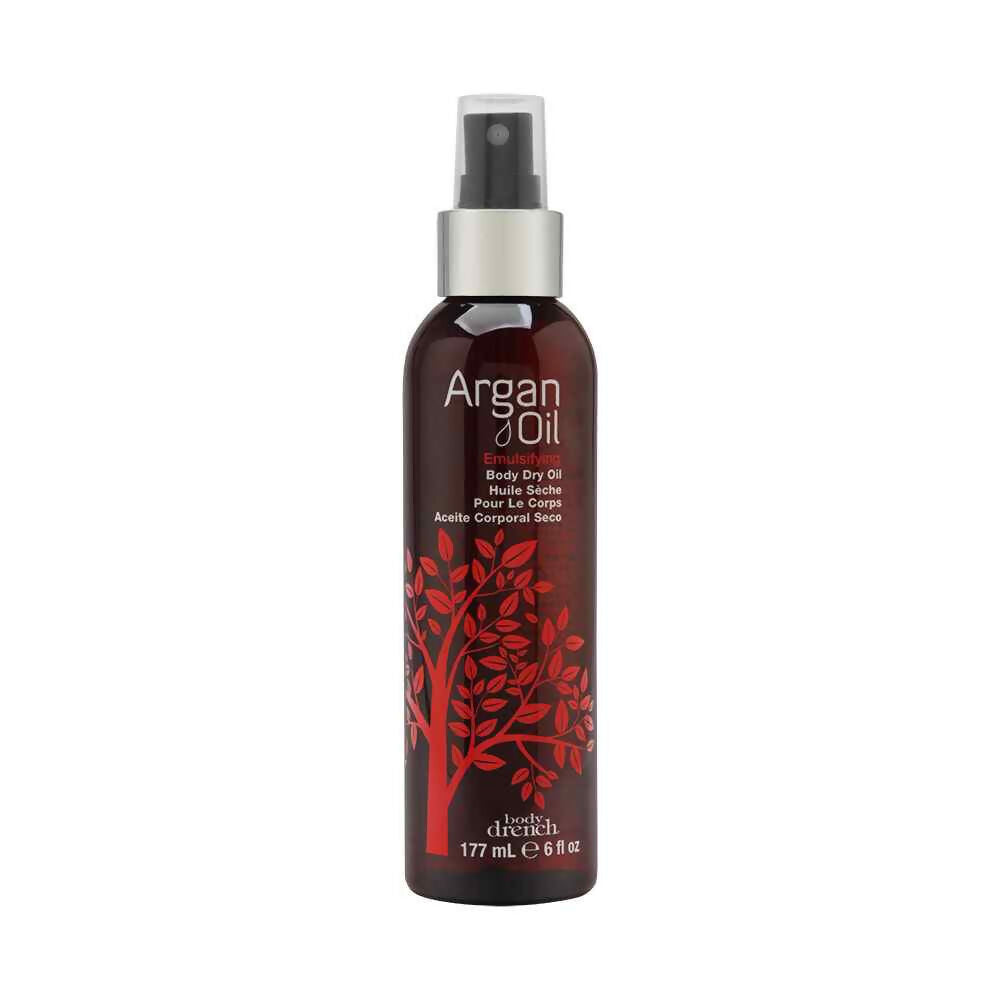BODY DRENCH Argan Oil Emulsifying Dry Oil 6oz