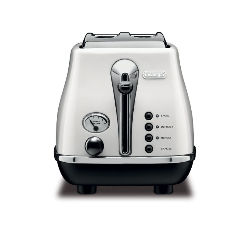 Delonghi, Icona Toaster White, Bktcto2003W