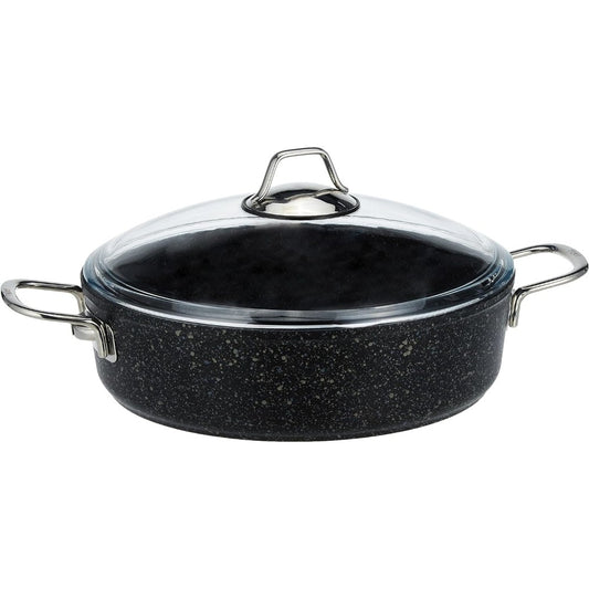 Falez, Black Line 24cm Shallow Casserole