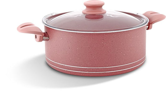 Montella Montella Vivo 28Cm Granite Pot Pink, 2.5Mm